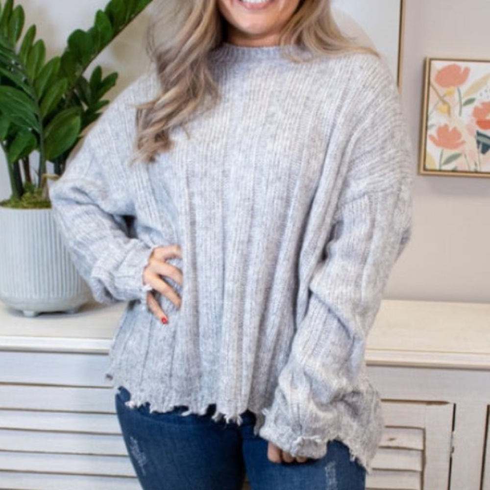 Dark grey sweater